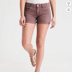 *American Eagle Outfitters Super Stretch Mauve Shorts